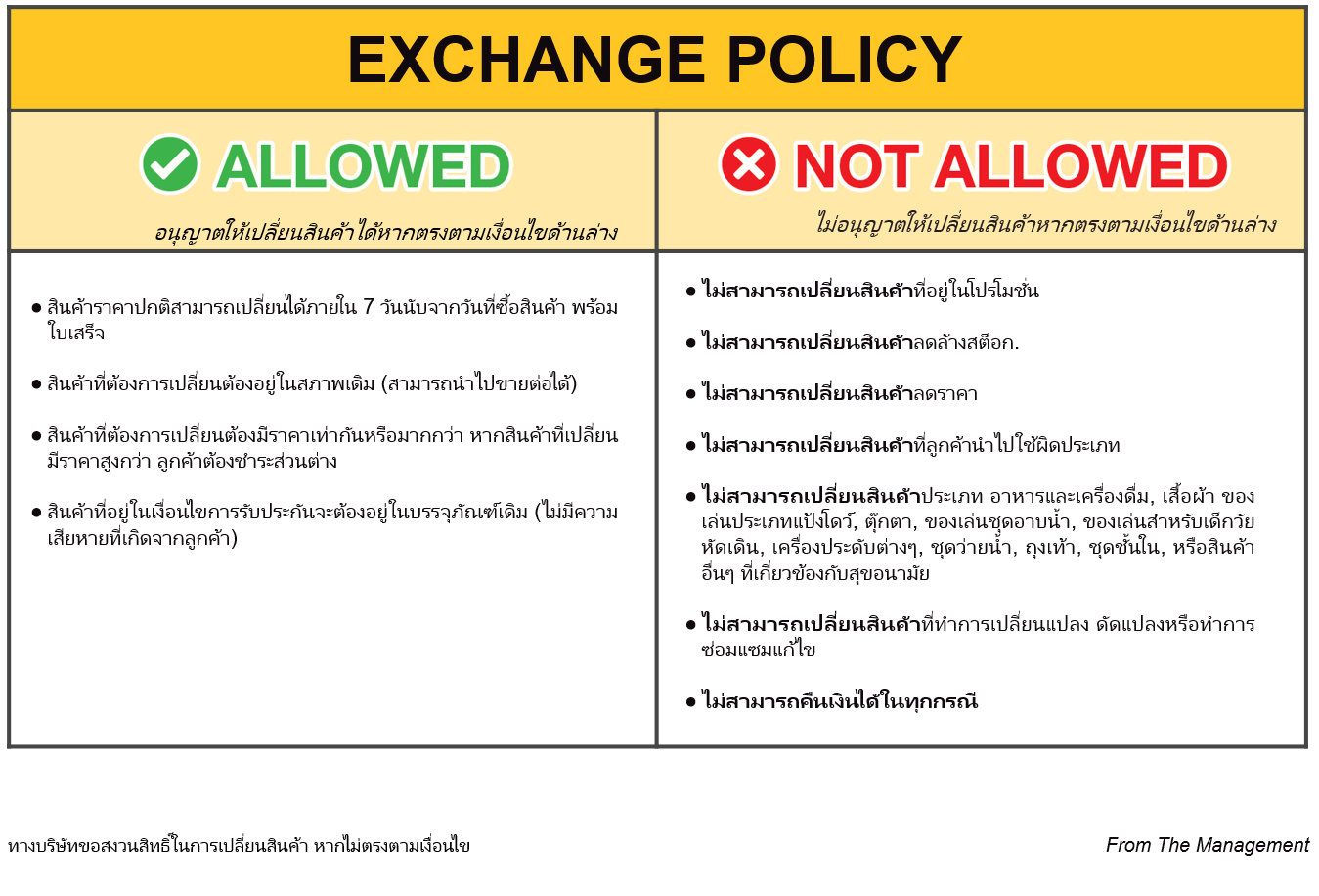 Terms and Conditions