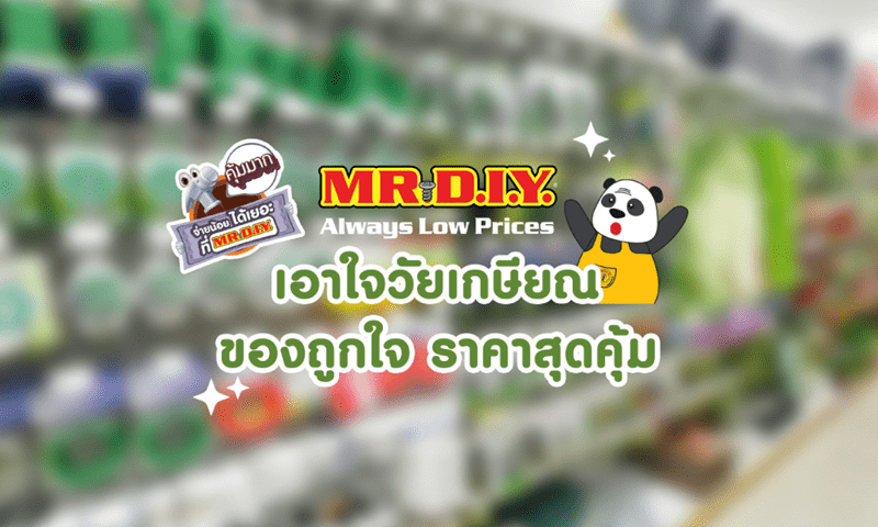 เอาใจวัยเกษียณ ของถูกใจราคาสุดคุ้ม