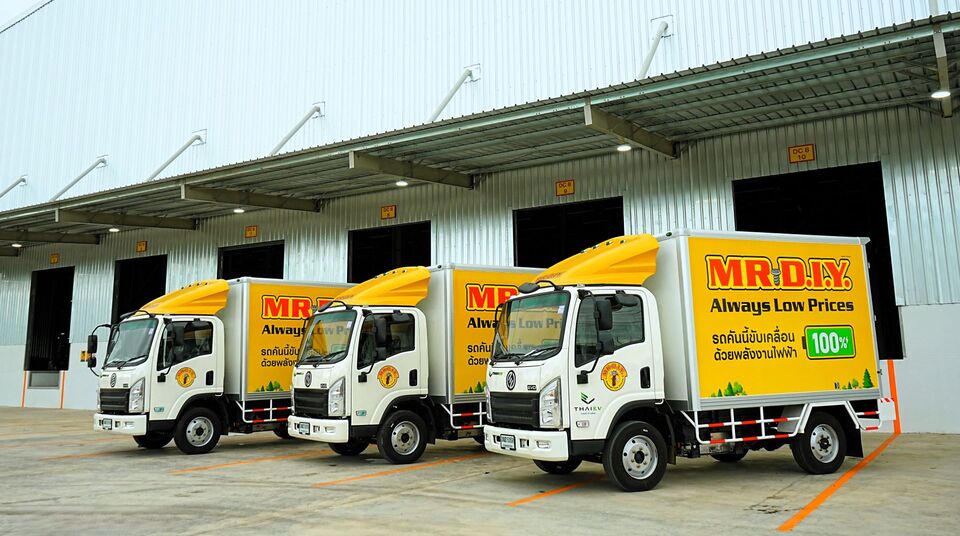 MR. D.I.Y. Thailand Launches EV Fleet,  Strengthening its ESG Commitment