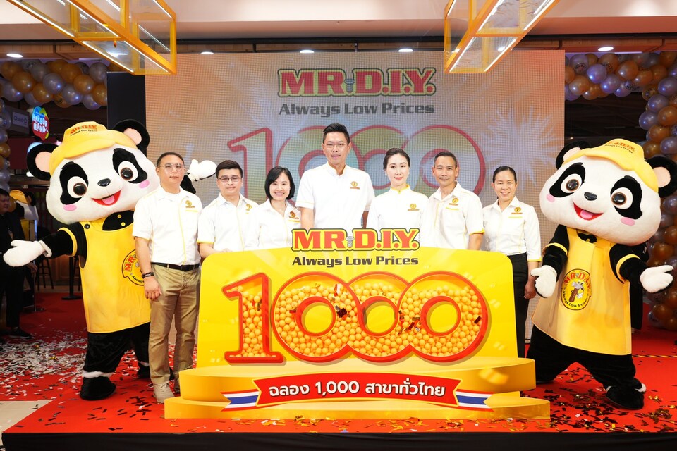 MR. D.I.Y. Hits 1,000 Stores Nationwide! Reinforcing its leadership in Home Improvement and Lifestyle Retail