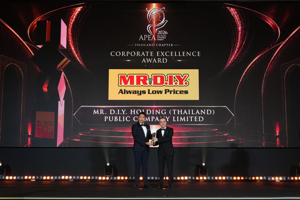 MR. D.I.Y. Reaffirms Leadership in Thailand’s Home Improvement  and Lifestyle Retail Industry with Two Major Asia-Pacific Awards,  Celebrating 10 Years of Growth