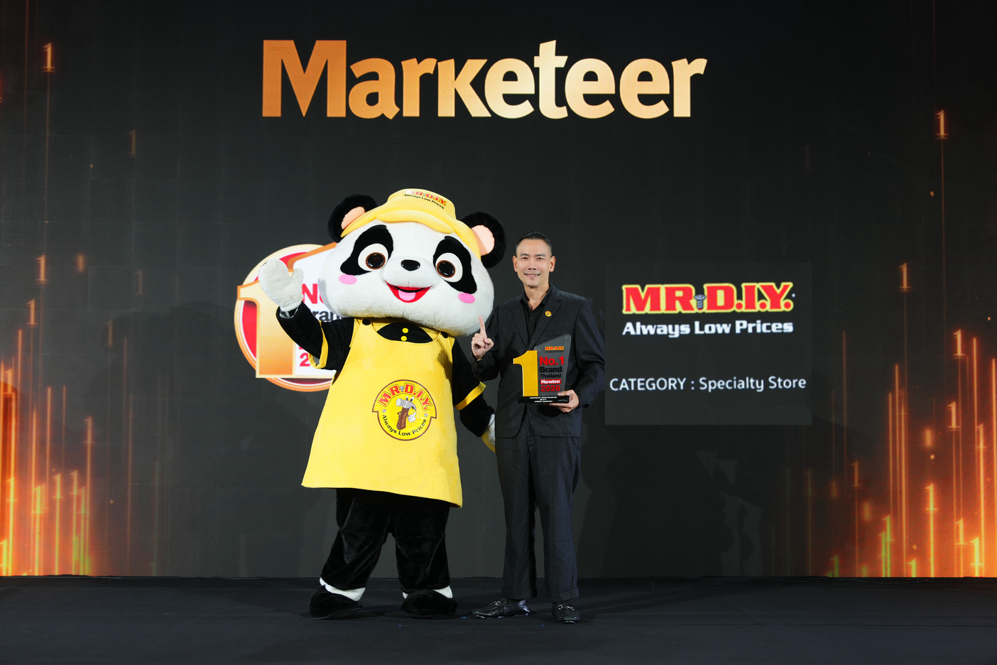 MR. D.I.Y. ตอกย้ำความเป็นแบรนด์อันดับ 1 ในใจคนไทย คว้ารางวัล Marketeer No.1 Brand Thailand 2026 ต่อเนื่อง 4 ปีซ้อน