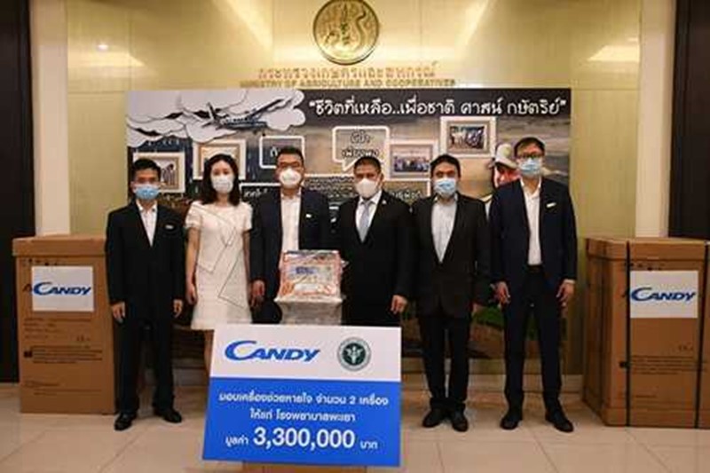 MR.DIY ร่วมมือกับไฮเออร์ ส่งมอบเครื่องช่วยหายใจช่วยเหลือโรงพยาบาล