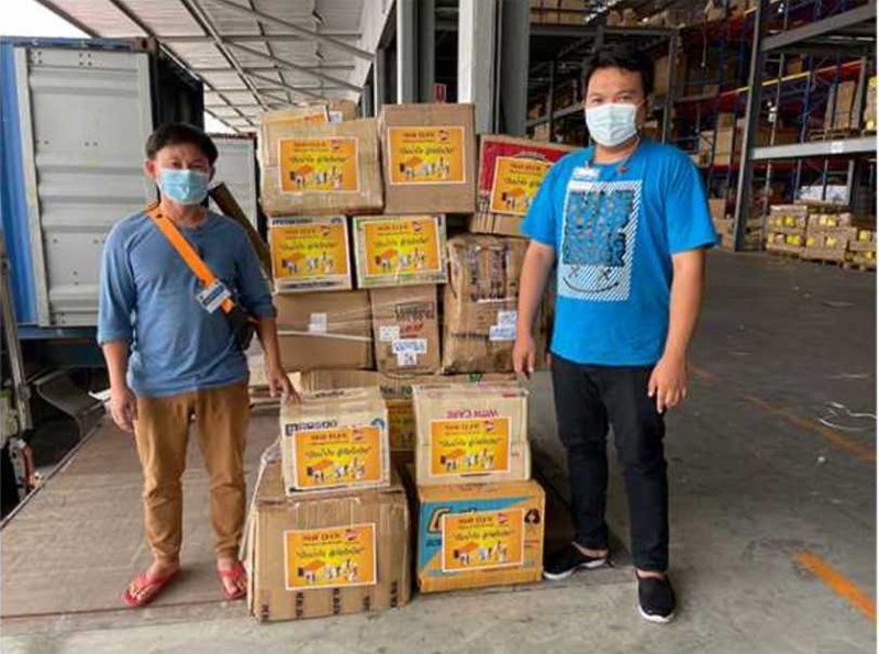 MR.DIY ปันน้ำใจ สู้ภัยโควิด ช่วยเหลือชุมชนประชาชื่น